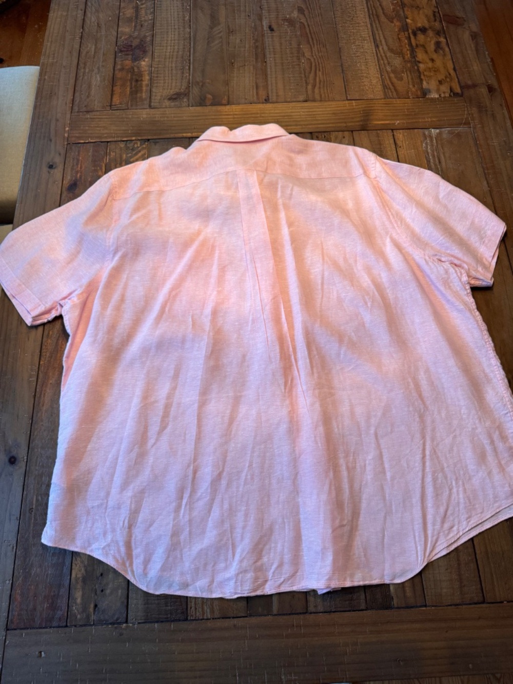 Brooks Brothers Short-Sleeve. Barid McNutt Linen Sports Shirt. Size 3XL. - Picture 3 of 8